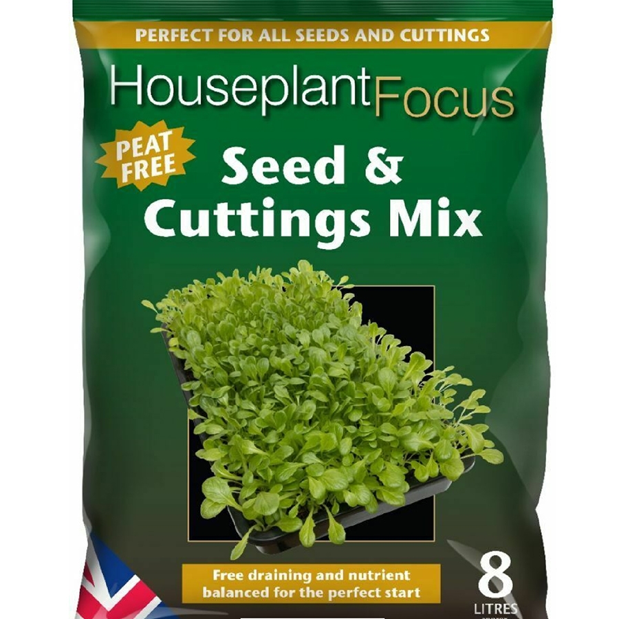 Houseplant Focus Seed Cuttings Mix Peat Free 8 L Knights Garden Centres