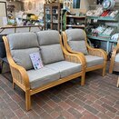 Siena Lounging Sofa with Grade B fabric