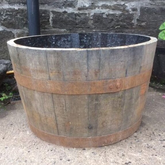 20" Rustic Oak Tub