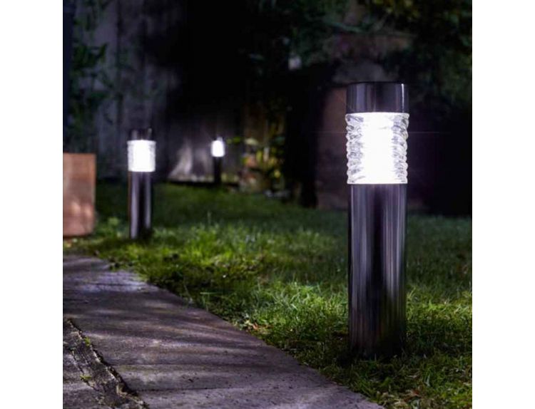 Bollard Light Wave Stainless Steel 10L