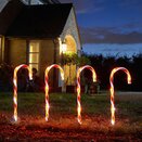 CandyCane LED Stakes Large Set of 4