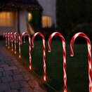 CandyCane LED Stakes Set of 12