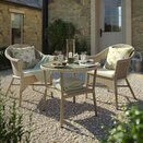 Carrdale Bistro Set (With Cushion Pads)