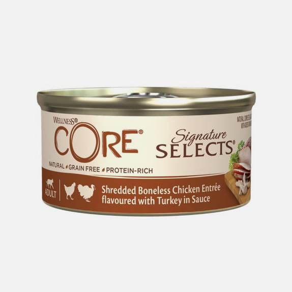 CORE Cat Adult Signature Selects Chicken with Turkey in Sauce 79g