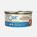 CORE Cat Adult Signature Selects Tuna, Shrimp Entree in Broth 79g