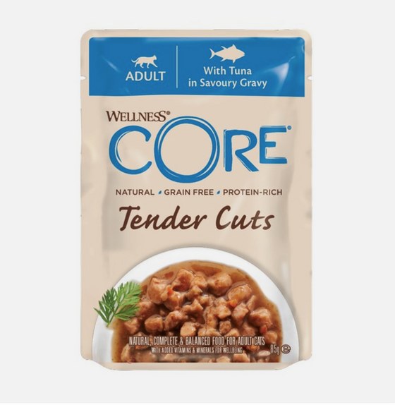 CORE Cat Wet Adult Tuna in Savoury Gravy Recipe 85g