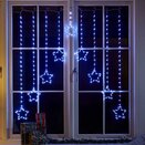 Curtain LED Stars Cool White