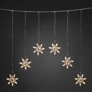 Curtain with 6 LED stars - image 2