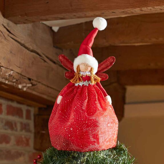 Fairy Magic Tree Topper Ruby