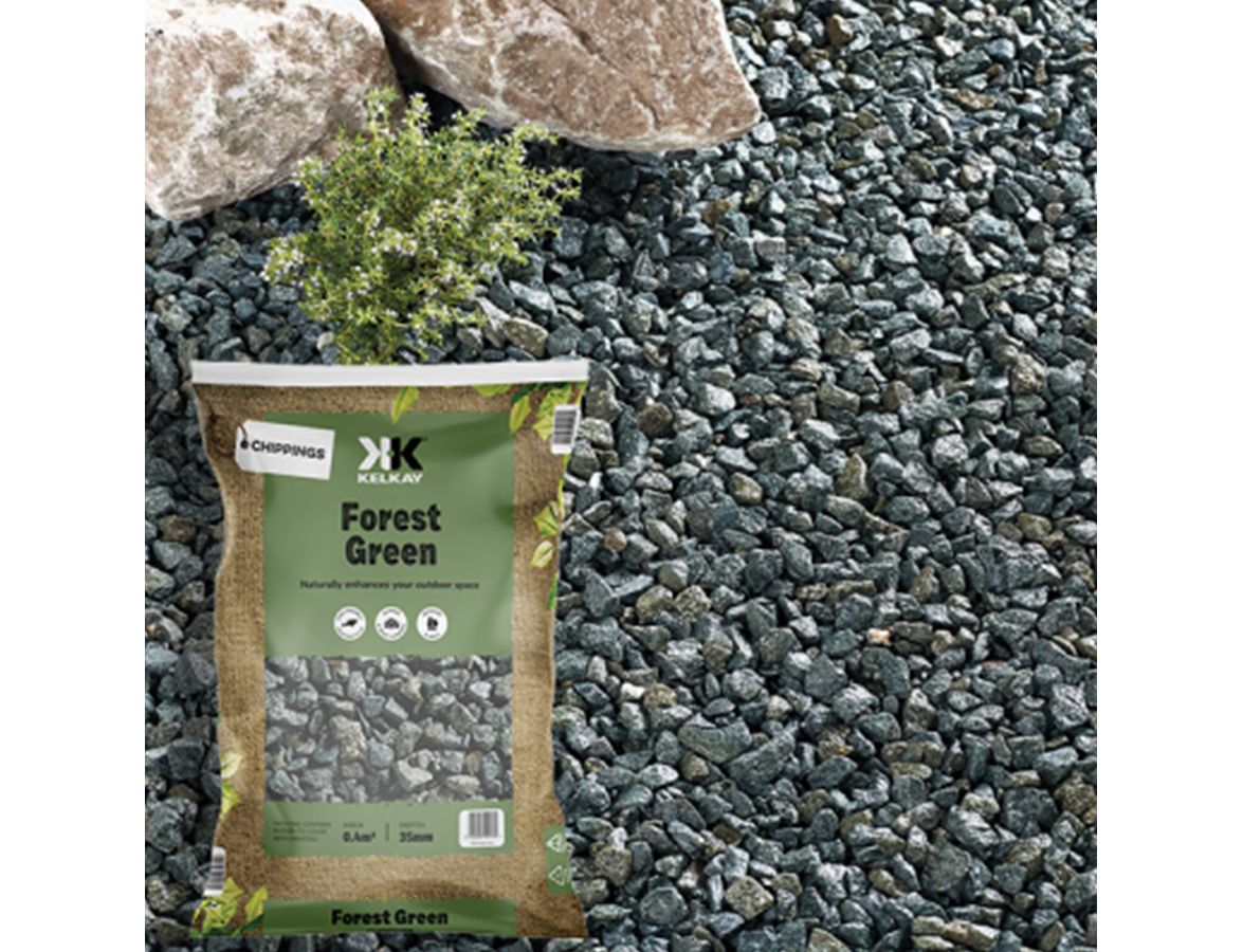 Forest Green Chippings - Knights Garden Centres