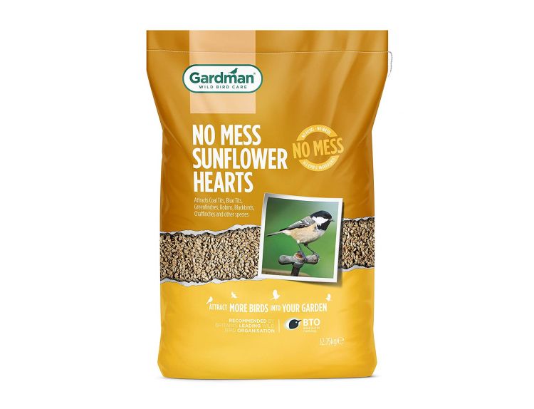 Gardman No Mess Sunflower Hearts 12.75kg