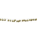 Garland Iron Mini Bells Gold 120cm