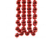 Garland Red beads  270cm