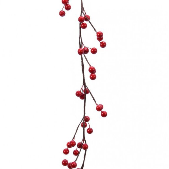 Garland Red Berries 130cm