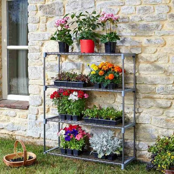 GroZone 4 tier shelving