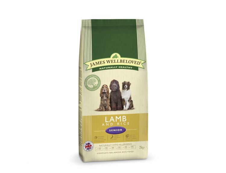 James Wellbeloved Senior Lamb & Rice (2kg)