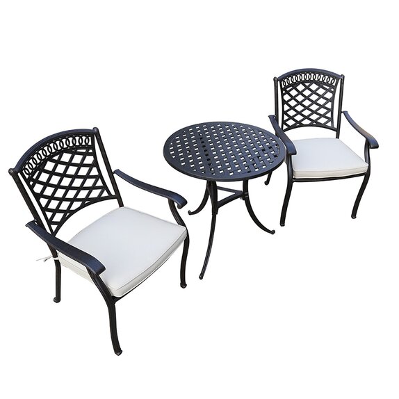 Pescara 2 Seat 70cm Round Bistro Set - image 1