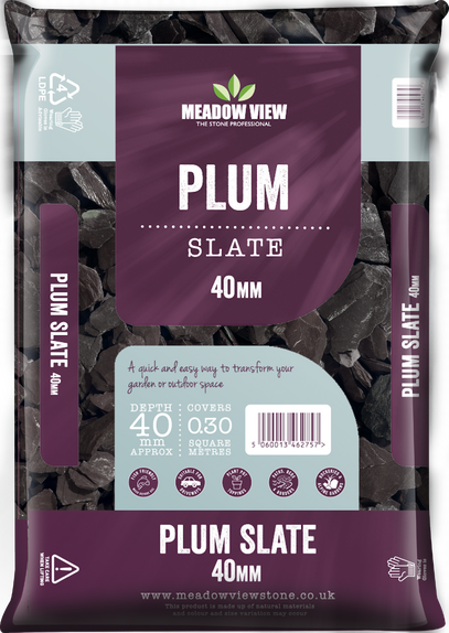 Plum Slate 40mm - image 3