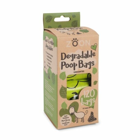 Poop Bags Degradable 4 rolls, 60 pack - image 2