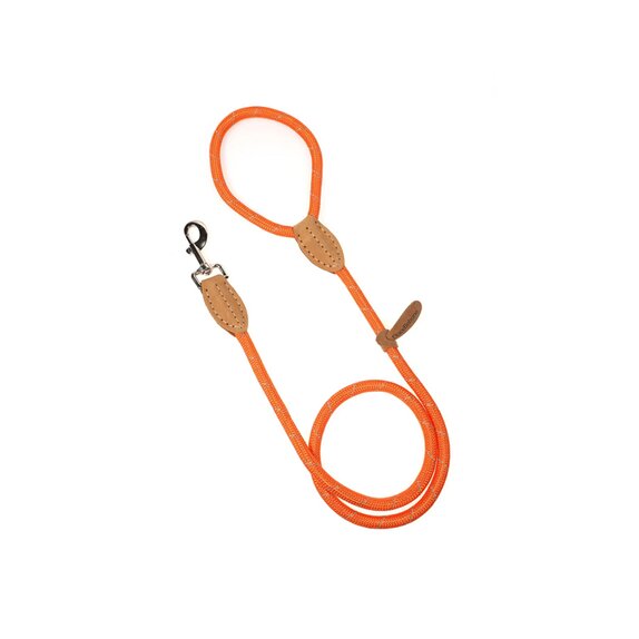 Rope Lead, 9mm tangerine