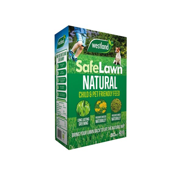 SafeLawn Natural Lawn Feed 80sqm Box - image 1