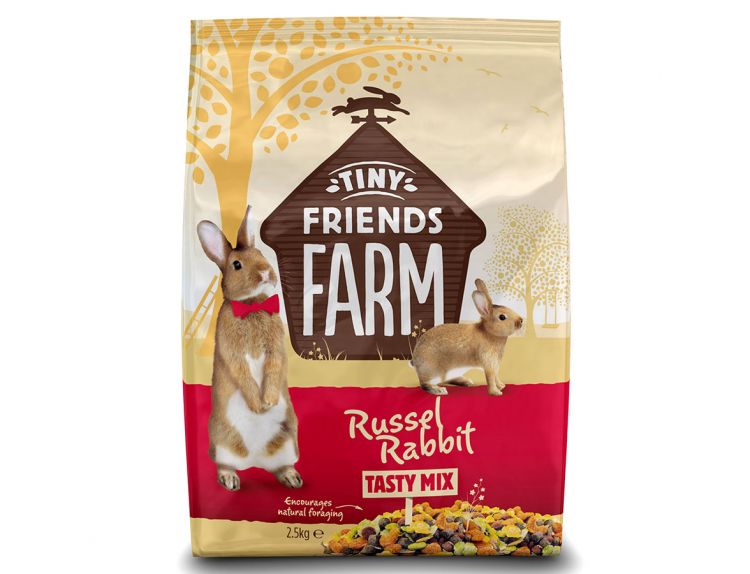 Tiny Friends Farm Russel Rabbit Tasty Mix 2.5kg