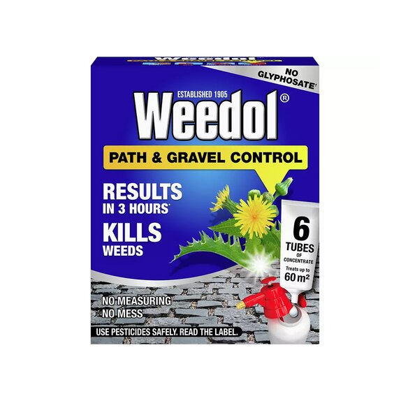 Weedol Path & Gravel 6 Tubes