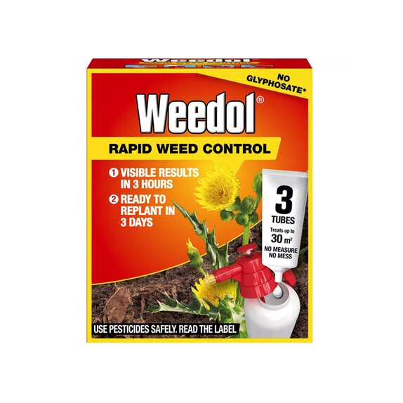 Weedol Rapid Weed Control 3 Tubes - image 1