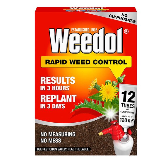 Weedol Rapid Weed Control 12 Tubes